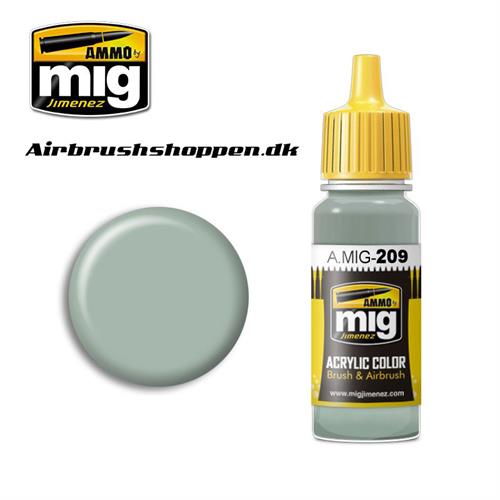 A.MIG-209 LIGHT GRAY FS 36495